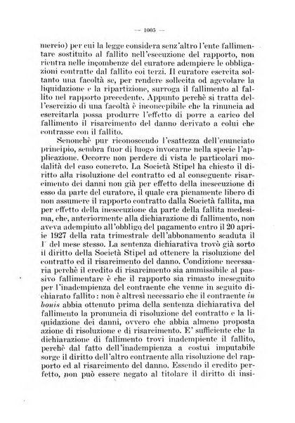 Il diritto fallimentare e delle società commerciali rivista di dottrina e giurisprudenza