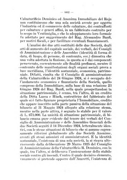 Il diritto fallimentare e delle società commerciali rivista di dottrina e giurisprudenza