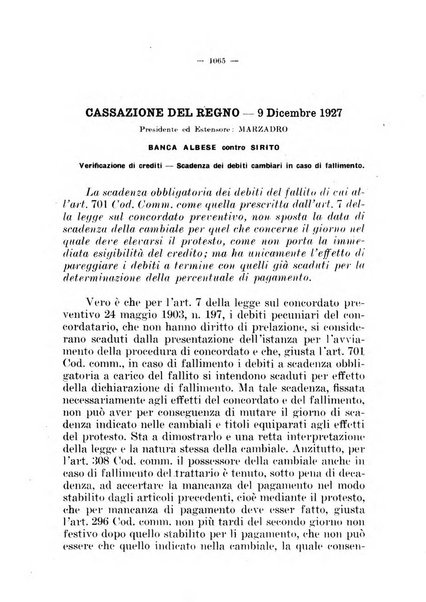 Il diritto fallimentare e delle società commerciali rivista di dottrina e giurisprudenza