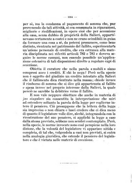 Il diritto fallimentare e delle società commerciali rivista di dottrina e giurisprudenza