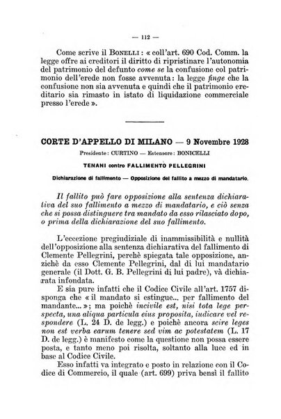 Il diritto fallimentare e delle società commerciali rivista di dottrina e giurisprudenza