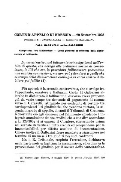 Il diritto fallimentare e delle società commerciali rivista di dottrina e giurisprudenza