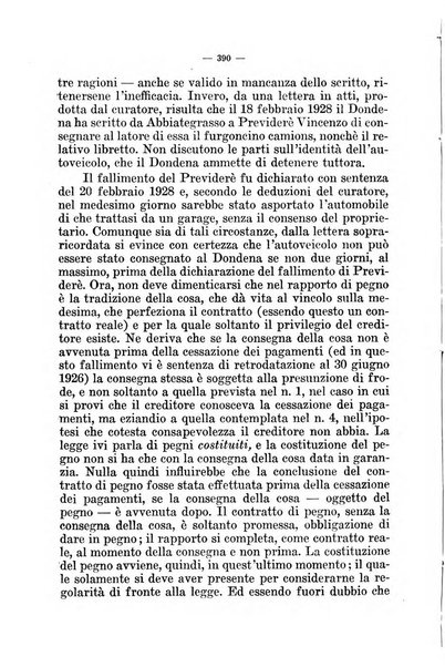 Il diritto fallimentare e delle società commerciali rivista di dottrina e giurisprudenza