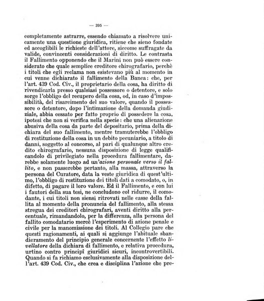 Il diritto fallimentare e delle società commerciali rivista di dottrina e giurisprudenza