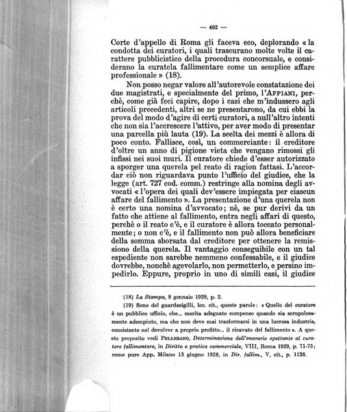 Il diritto fallimentare e delle società commerciali rivista di dottrina e giurisprudenza