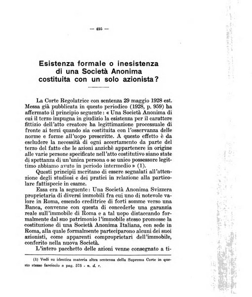 Il diritto fallimentare e delle società commerciali rivista di dottrina e giurisprudenza