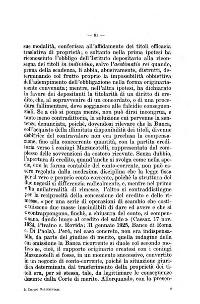 Il diritto fallimentare e delle società commerciali rivista di dottrina e giurisprudenza