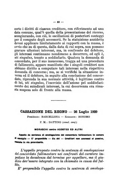 Il diritto fallimentare e delle società commerciali rivista di dottrina e giurisprudenza