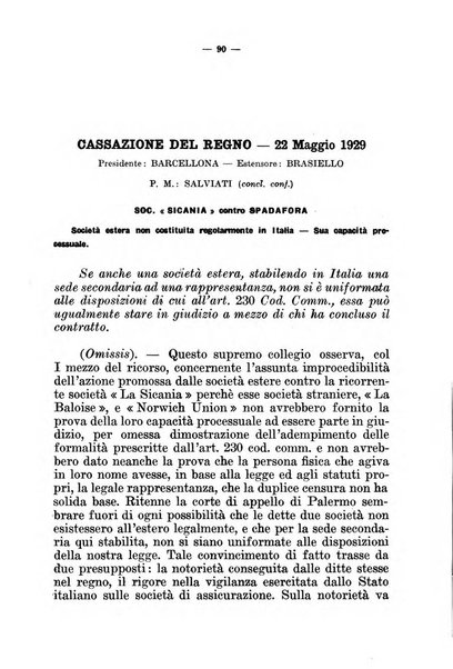 Il diritto fallimentare e delle società commerciali rivista di dottrina e giurisprudenza