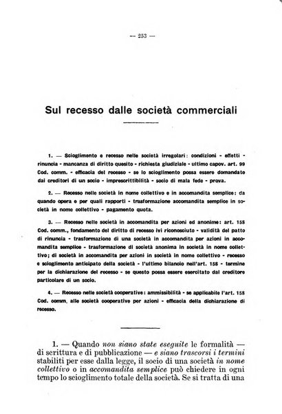 Il diritto fallimentare e delle società commerciali rivista di dottrina e giurisprudenza