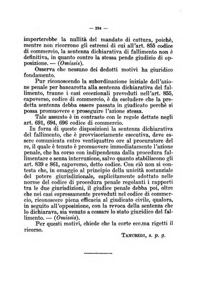 Il diritto fallimentare e delle società commerciali rivista di dottrina e giurisprudenza