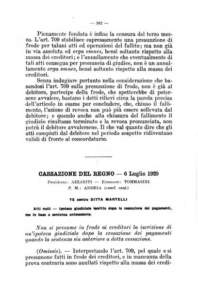 Il diritto fallimentare e delle società commerciali rivista di dottrina e giurisprudenza