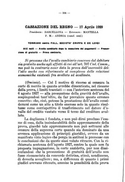 Il diritto fallimentare e delle società commerciali rivista di dottrina e giurisprudenza