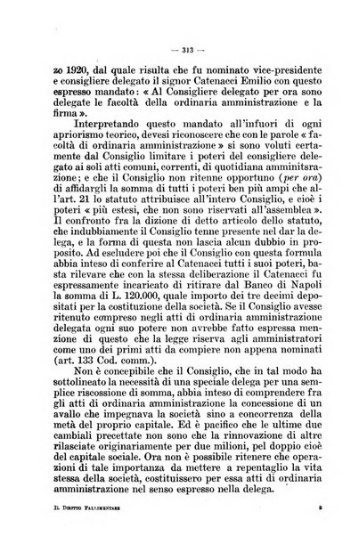 Il diritto fallimentare e delle società commerciali rivista di dottrina e giurisprudenza