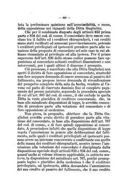 Il diritto fallimentare e delle società commerciali rivista di dottrina e giurisprudenza