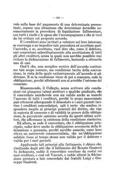 Il diritto fallimentare e delle società commerciali rivista di dottrina e giurisprudenza