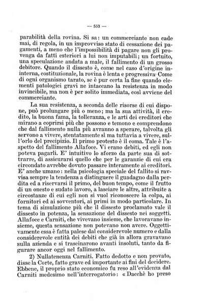 Il diritto fallimentare e delle società commerciali rivista di dottrina e giurisprudenza