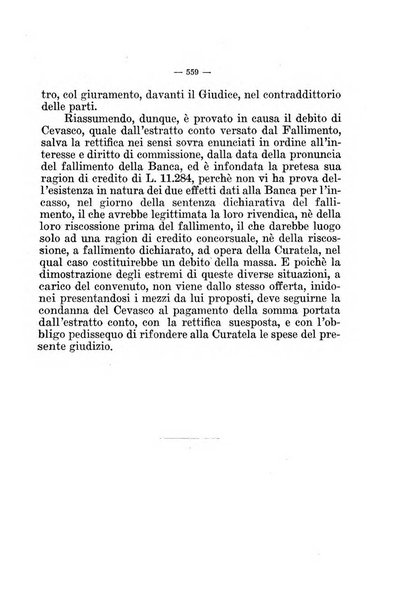 Il diritto fallimentare e delle società commerciali rivista di dottrina e giurisprudenza