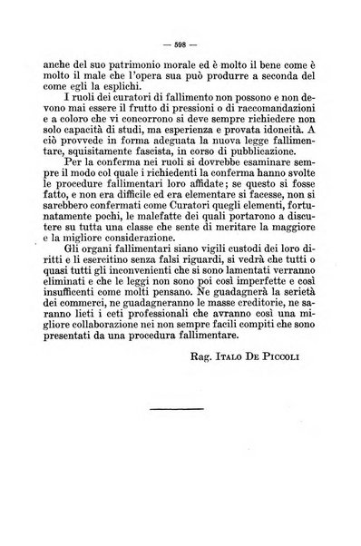 Il diritto fallimentare e delle società commerciali rivista di dottrina e giurisprudenza