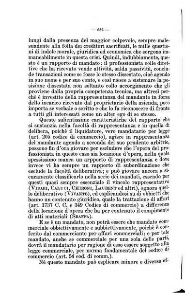 Il diritto fallimentare e delle società commerciali rivista di dottrina e giurisprudenza