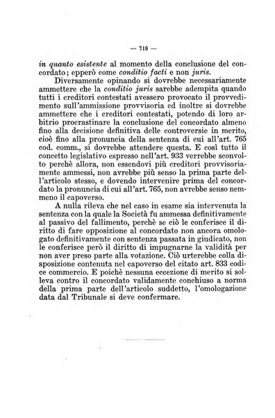 Il diritto fallimentare e delle società commerciali rivista di dottrina e giurisprudenza