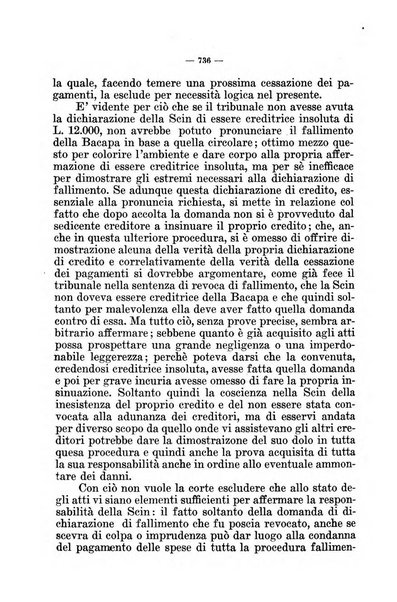 Il diritto fallimentare e delle società commerciali rivista di dottrina e giurisprudenza