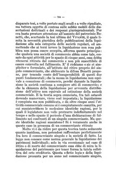 Il diritto fallimentare e delle società commerciali rivista di dottrina e giurisprudenza