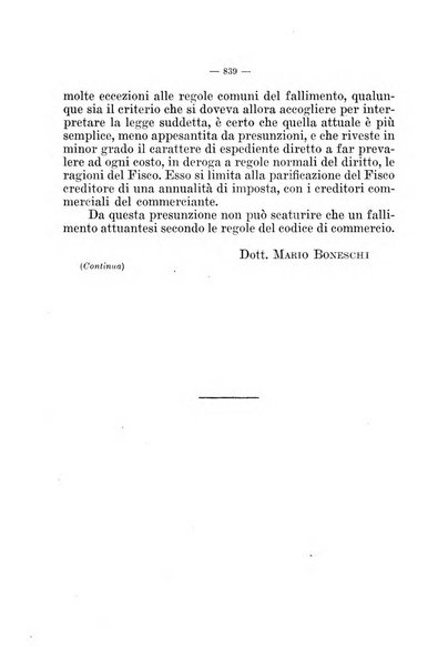 Il diritto fallimentare e delle società commerciali rivista di dottrina e giurisprudenza