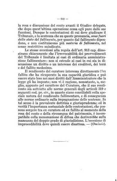 Il diritto fallimentare e delle società commerciali rivista di dottrina e giurisprudenza