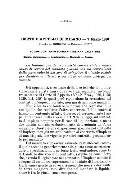 Il diritto fallimentare e delle società commerciali rivista di dottrina e giurisprudenza