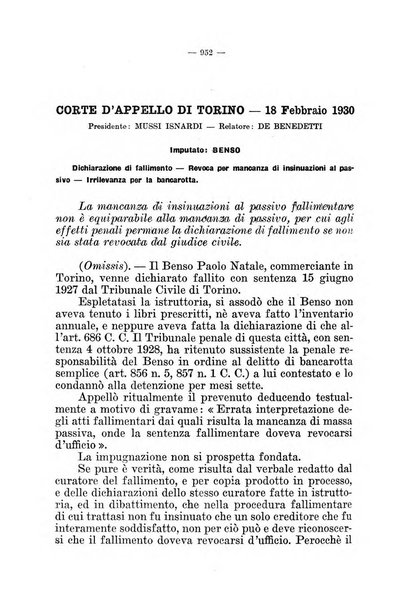 Il diritto fallimentare e delle società commerciali rivista di dottrina e giurisprudenza