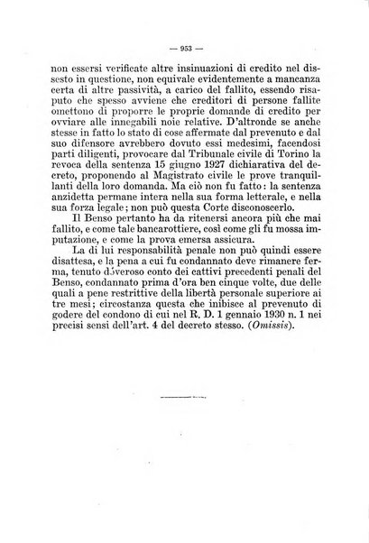 Il diritto fallimentare e delle società commerciali rivista di dottrina e giurisprudenza