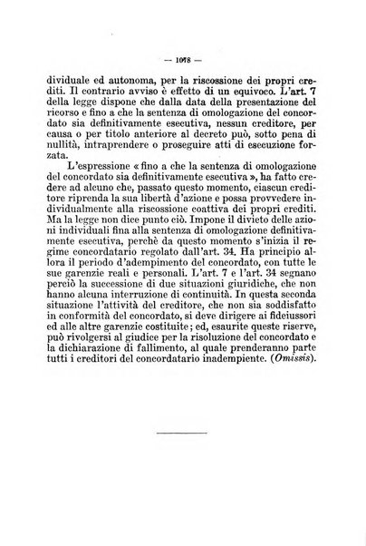 Il diritto fallimentare e delle società commerciali rivista di dottrina e giurisprudenza