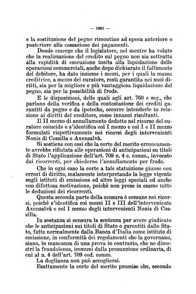 Il diritto fallimentare e delle società commerciali rivista di dottrina e giurisprudenza