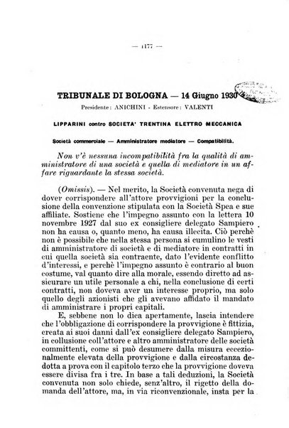 Il diritto fallimentare e delle società commerciali rivista di dottrina e giurisprudenza