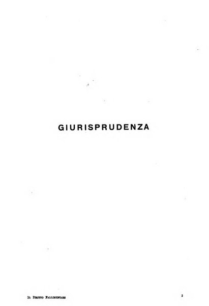 Il diritto fallimentare e delle società commerciali rivista di dottrina e giurisprudenza