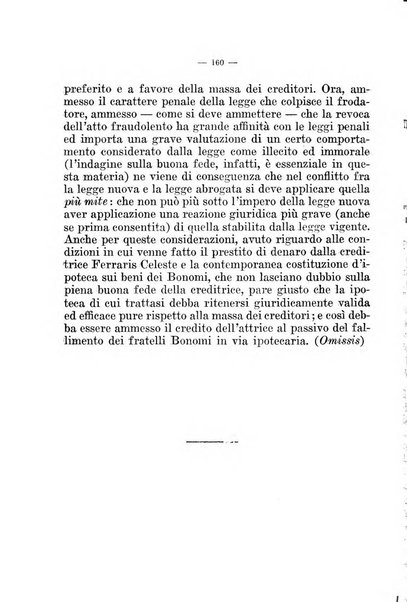 Il diritto fallimentare e delle società commerciali rivista di dottrina e giurisprudenza