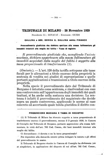 Il diritto fallimentare e delle società commerciali rivista di dottrina e giurisprudenza