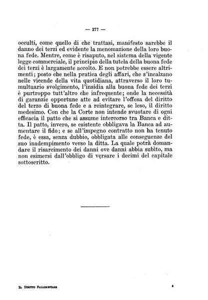 Il diritto fallimentare e delle società commerciali rivista di dottrina e giurisprudenza