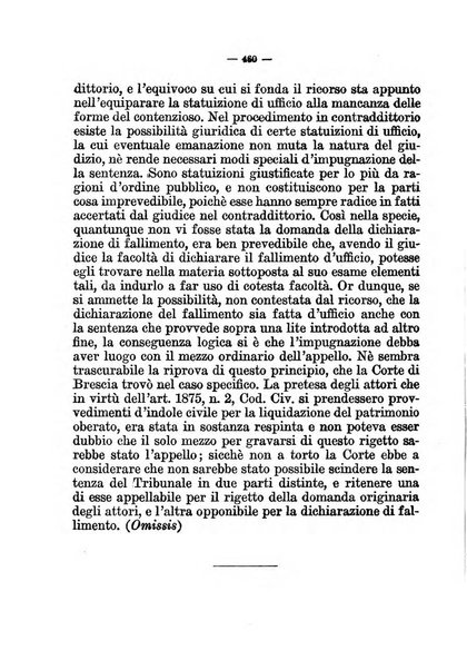 Il diritto fallimentare e delle società commerciali rivista di dottrina e giurisprudenza