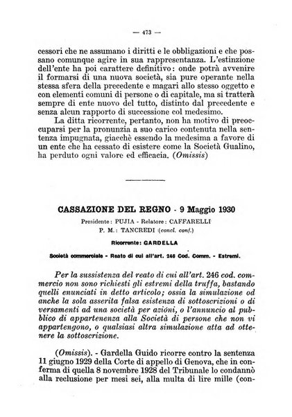 Il diritto fallimentare e delle società commerciali rivista di dottrina e giurisprudenza