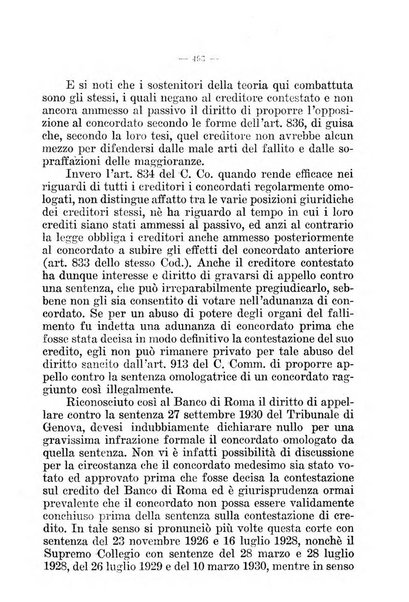 Il diritto fallimentare e delle società commerciali rivista di dottrina e giurisprudenza