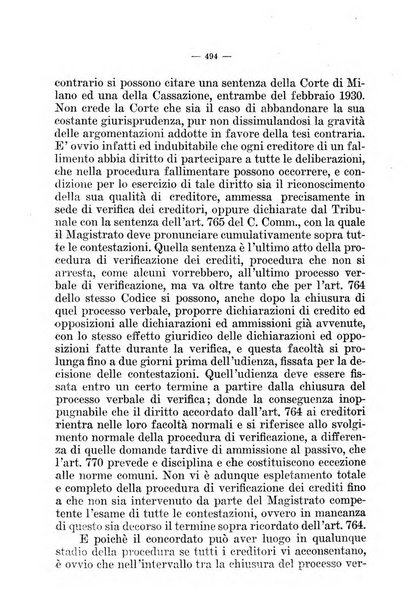 Il diritto fallimentare e delle società commerciali rivista di dottrina e giurisprudenza