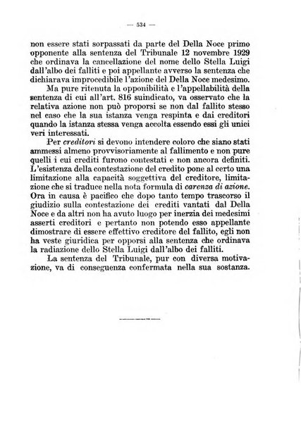 Il diritto fallimentare e delle società commerciali rivista di dottrina e giurisprudenza