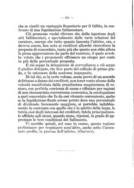 Il diritto fallimentare e delle società commerciali rivista di dottrina e giurisprudenza