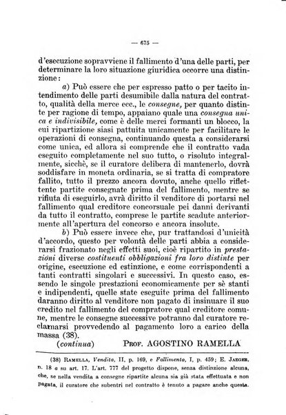 Il diritto fallimentare e delle società commerciali rivista di dottrina e giurisprudenza