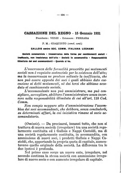 Il diritto fallimentare e delle società commerciali rivista di dottrina e giurisprudenza