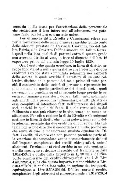 Il diritto fallimentare e delle società commerciali rivista di dottrina e giurisprudenza