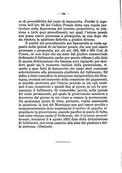 Il diritto fallimentare e delle società commerciali rivista di dottrina e giurisprudenza