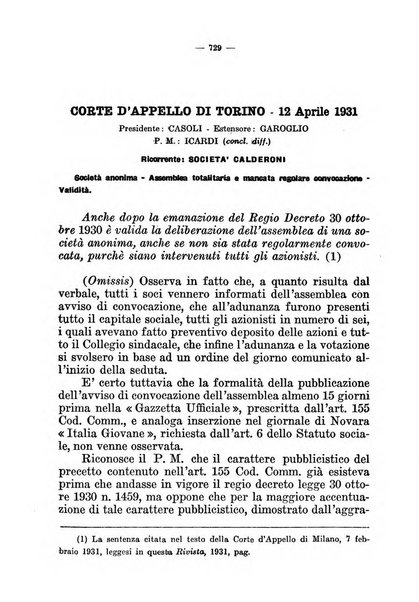 Il diritto fallimentare e delle società commerciali rivista di dottrina e giurisprudenza